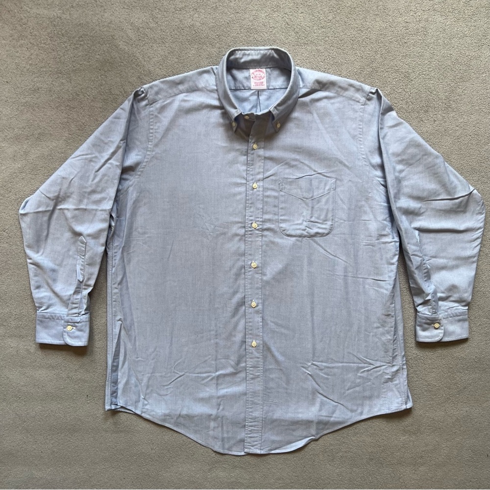 Vintage Brooks Brothers Oxford Supima Cotton Button Down Shirt